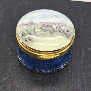 Edinburgh Castle Fine Bone China Trinket Box By The Prestigium Collection JE365